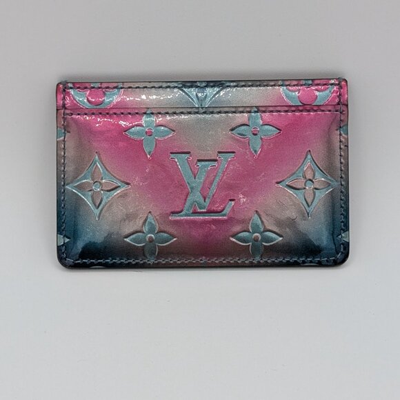 Louis Vuitton Metallic Vernis Card Holder Wallet Limited Edition 2020 - Picture 5 of 7